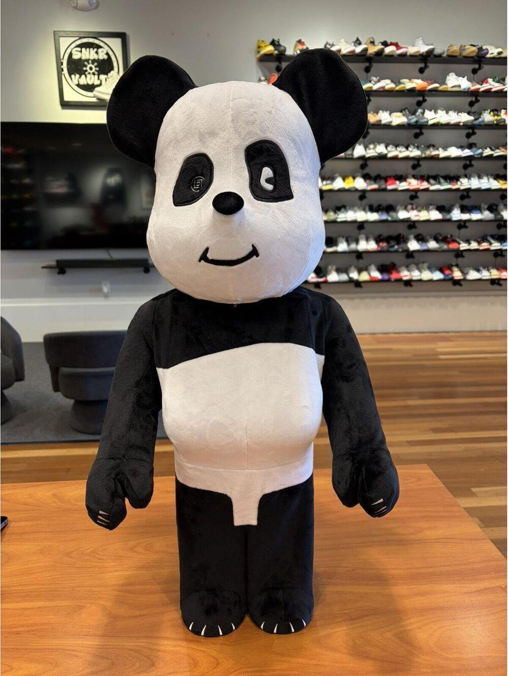 BearBrick X CLOT Panda 1000%